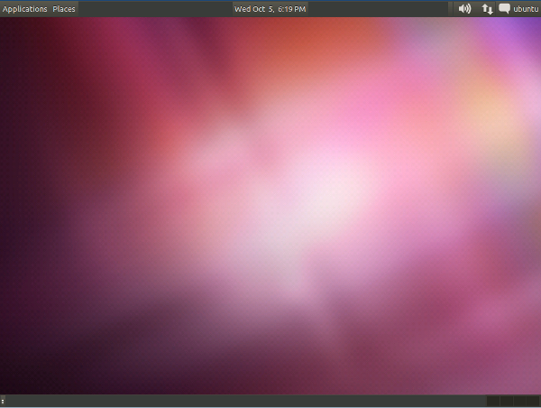 Ubuntu Gnome Desktop